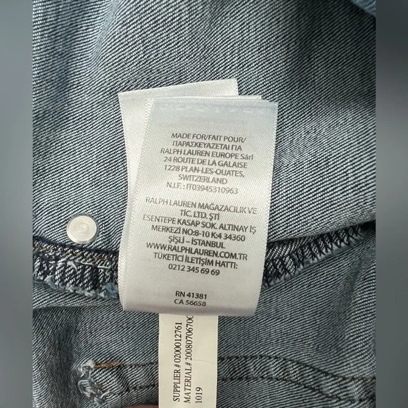 LAUREN RALPH LAUREN Women’s  High-Rise Skinny Jeans - Blue - Size: 6 - Picture 9 of 15